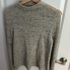 Madewell mock neck wool sweater